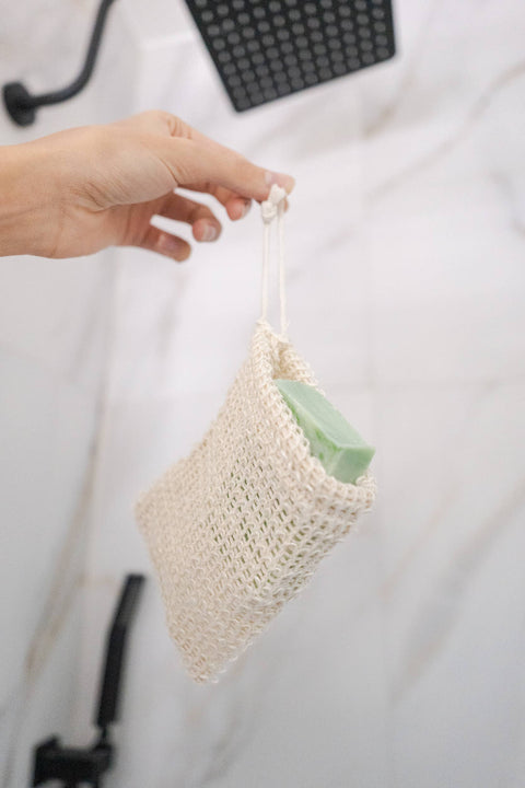 Woven Soap Saver Bag - Exfoliating Scrubber