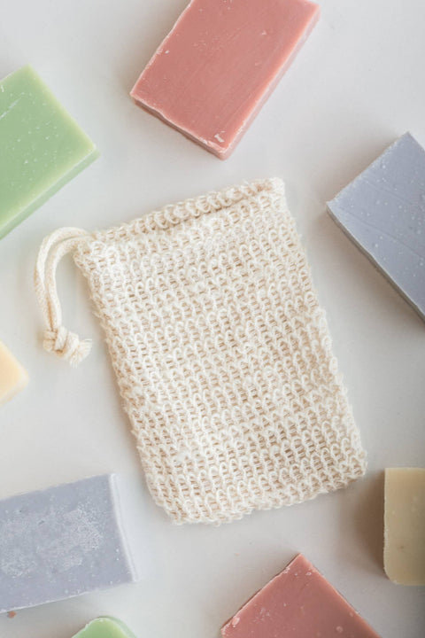 Woven Soap Saver Bag - Exfoliating Scrubber