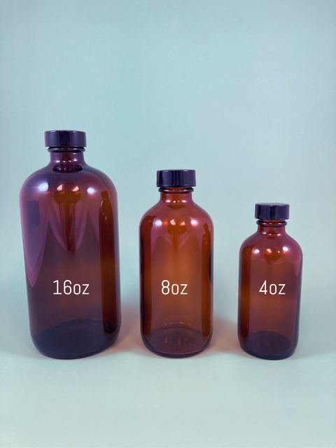 Amber Glass Bottles